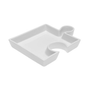 Schüssel für Vorspeisen Versa aus Keramik Porzellan 15 x 3 x 19,5 c...