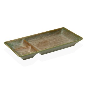 Plateau apéritif Versa Vert 11,5 x 2,7 x 25 cm Sushi |  Assiettes, ...