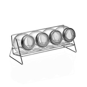 Cruet Versa Crystal 4 Pieces |  Spice and sauce boats   | Chef Up