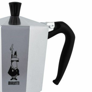 Italienische Kaffeemaschine Bialetti 0001167/MR Silberfarben |  Kaf...