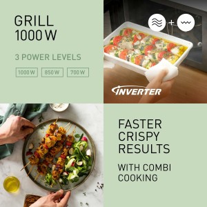 Mikrowelle mit Grill Panasonic |  Mikrowellenherde   | Chef Up