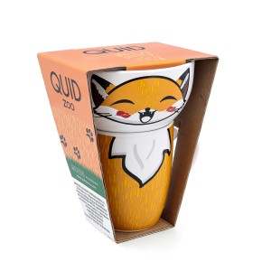 Lot de tasses Quid Zoo Multicouleur Céramique Renard |  Tasses et t...
