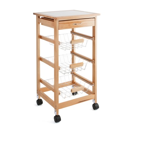 Multi-purpose Cart Quid Garbo Brown Wood 37 x 37 x 76 cm |  Other a...