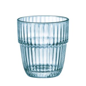 Verre d'eau Bormioli Rocco Barshine Bleu verre 300 ml (6 Unités) | ...