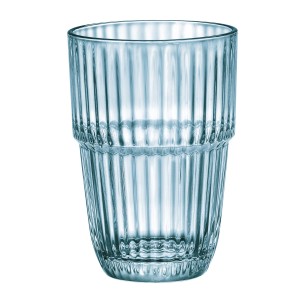 Glass for water Bormioli Rocco Barshine Blue Glass 380 ml (6 Units)...