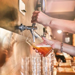 Beer Glass Arcoroc Nonic Transparent Glass 280 ml (24 Units) |  Gla...