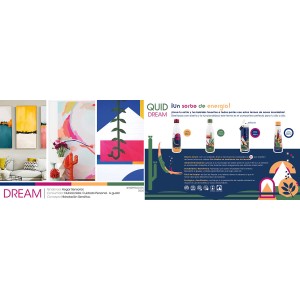 Thermosflasche Quid Dream Bunt 750 ml (12 Stück) |  Tassen und Ther...
