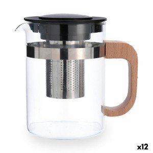 Teekanne Quid Tubin Durchsichtig Glas 800 ml (12 Stück) |  Gläser u...