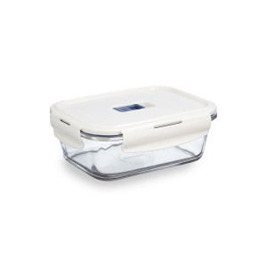 Hermetic Lunch Box Luminarc Baltic Cream Glass 820 ml (6 Units) |  ...