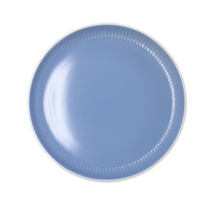 Flacher Teller Bidasoa Moana Blau aus Keramik Ø 26 cm (12 Stück) | ...