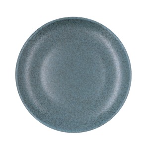 Flacher Teller Bidasoa Element Hydrozero Blau aus Keramik Ø 27 cm (...