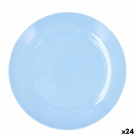 Flacher Teller Luminarc Apy Paradise Azul Blau Glas Ø 25 cm (24 Stü...
