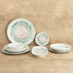 Assiette plate Bidasoa Kai Hydrozero Blanc Céramique Ø 27 cm (6 Uni...
