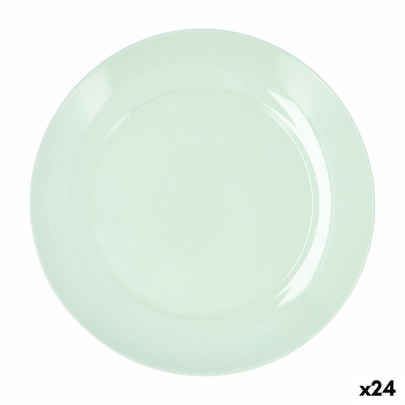 Flacher Teller Luminarc Apy Paradise Verde grün Glas Ø 25 cm (24 St...
