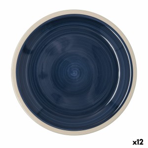 Flat Plate Quid Baltic Beige Ceramic Ø 27 cm (12 Units) |  Plates, ...