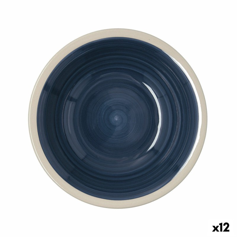 Deep Plate Quid Baltic Beige Ceramic Ø 21,5 cm (12 Units) |  Plates...