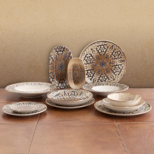 Deep Plate Bidasoa Deneb Hydrozero Brown Ceramic Ø 23 cm (6 Units) ...