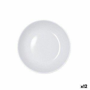 Assiette creuse Bidasoa Moana Gris Céramique Ø 20 cm (12 Unités) | ...