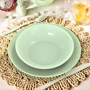 Assiette creuse Luminarc Apy Paradise Vert verre Ø 20 cm (24 Unités...