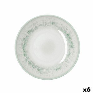Deep Plate Bidasoa Kai Hydrozero White Ceramic Ø 23 cm (6 Units) | ...