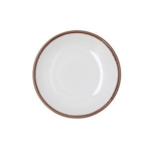 Deep Plate Bidasoa Orion Hydrozero White Ceramic Ø 20 cm (6 Units) ...
