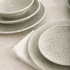 Deep Plate Bidasoa Element Hydrozero Beige Ceramic Ø 20 cm (6 Units...