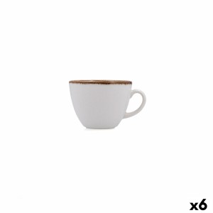 Tasse Kaffee und Tee Bidasoa Orion Hydrozero Weiß aus Keramik 200 m...
