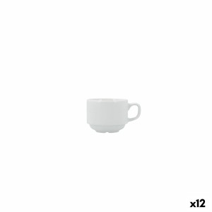 Tasse de café et de thé Bidasoa Serenity Hydrozero Blanc Céramique ...