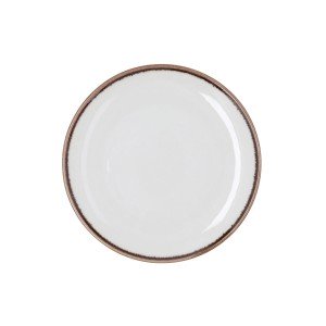 Dessertteller Bidasoa Orion Hydrozero Weiß aus Keramik Ø 21 cm (6 S...