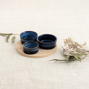Ensemble à apértif Bidasoa Moana Multicouleur Céramique 20 x 4,5 cm...