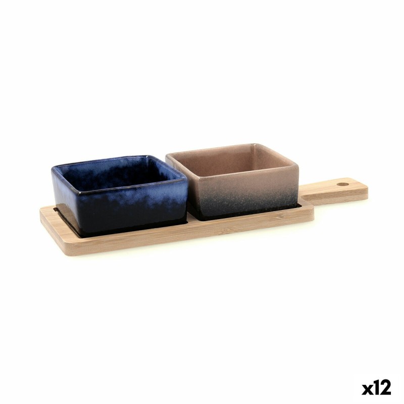 Appetizer Set Bidasoa Moana Multicolour Ceramic 25 x 9,5 x 4,5 cm 3... Appetizer Set Bidasoa Moana Multicolour Ceramic 25 x 9,5 x 4,5 cm 3...