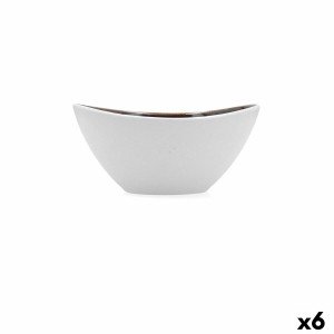 Schüssel für Vorspeisen Bidasoa Elite Braun aus Keramik 16,5 x 14 x...