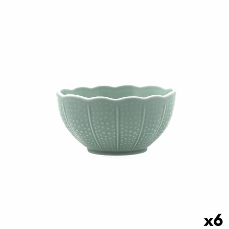 Bol pour Apéritifs Bidasoa Aura Stela Vert Céramique 12 x 12 x 5 cm...