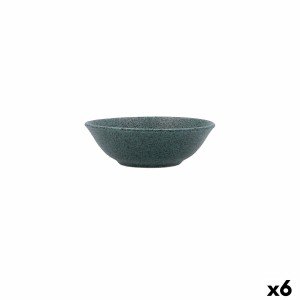 Snack Bowl Bidasoa Element Hydrozero Blue Ceramic (6 Units) |  Plat...