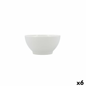 Bol pour Apéritifs Bidasoa Serenity Hydrozero Blanc Céramique (6 Un...