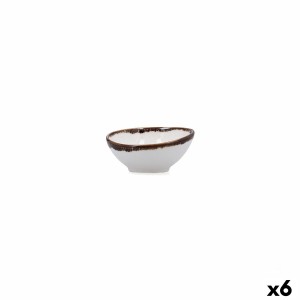 Bol pour Apéritifs Bidasoa Orion Hydrozero Blanc Céramique (6 Unité...