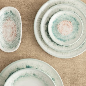 Snack Bowl Bidasoa Kai Hydrozero White Ceramic (6 Units) |  Plates,...