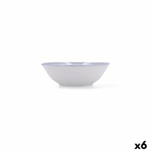 Bol pour Apéritifs Bidasoa Lea Hydrozero Blanc Céramique (6 Unités)...