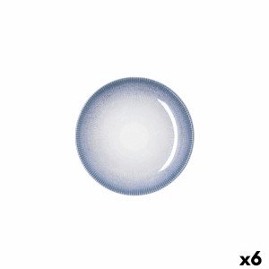 Plate Bidasoa Lea Hydrozero White Ceramic Ø 15 cm Bread (6 Units) |...