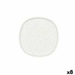 Assiette plate Bidasoa Elite Blanc Céramique 16,5 x 16,5 x 1,7 cm (...