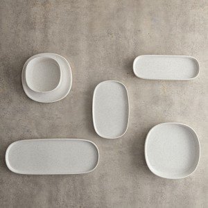 Assiette plate Bidasoa Elite Blanc Céramique 16,5 x 16,5 x 1,7 cm (...