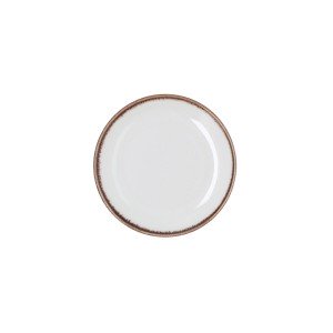 Teller Bidasoa Orion Hydrozero Weiß aus Keramik Ø 15 cm Brot (6 Stü...