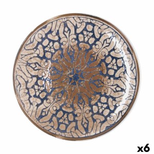 Pizza Plate Bidasoa Deneb Hydrozero Brown Ceramic Ø 30 cm (6 Units)...