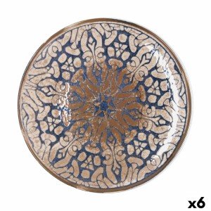 Pizzateller Bidasoa Deneb Hydrozero Braun aus Keramik Ø 30 cm (6 St...
