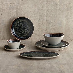 Teller Bidasoa Elite Braun aus Keramik Ø 16 cm Brot (6 Stück) |  Ge...