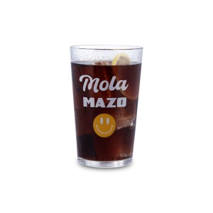Glass Luminarc Frases 90 Transparent Glass 500 ml (24 Units) |  Gla...