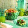 Glass for water Quid Iris Green Plastic 400 ml (12 Units) |  Glasse...