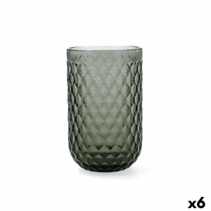 Verre d'eau Bidasoa Elite Gris verre 400 ml (6 Unités) |  Verres et...