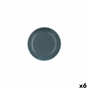Assiette Bidasoa Element Hydrozero Bleu Céramique Ø 15 cm Pain (6 U...