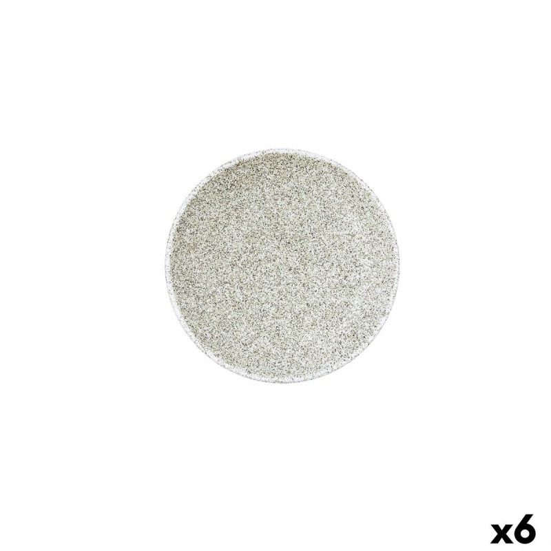 Teller Bidasoa Element Hydrozero Beige aus Keramik Ø 15 cm Brot (6 ... Teller Bidasoa Element Hydrozero Beige aus Keramik Ø 15 cm Brot (6 ...